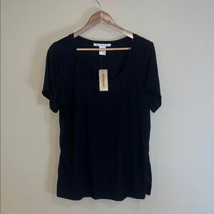 American Rag Black Short Sleeve Tee